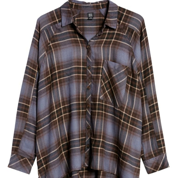 Brendon Plaid Flannel Shirt Bdg Urban 